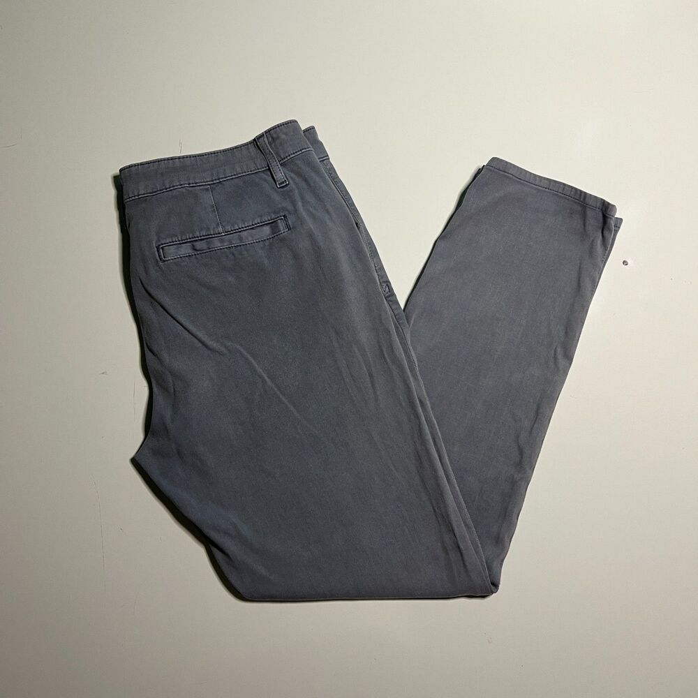 AG Adriano Goldschmied The Caden Tailored Trouser Womens 29 Gray Stretch Chino